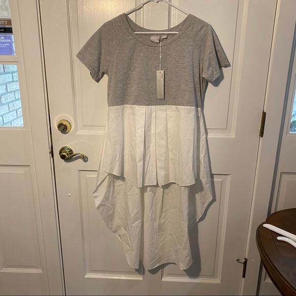 ZERO DEGREES CELSIUS Top Womens Size Small NWT Twofer high low shirt S - Picture 11 of 11